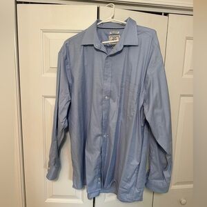 Jos A Bank blue dress shirt